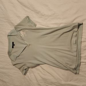 Express Women's Mint Polo Shirt